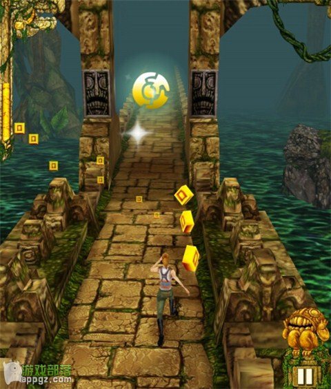 iphone版templerun中游戏道具使用攻略