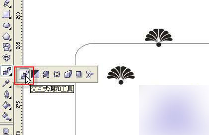 CorelDRAW简单绘制漂亮的花纹边框技巧介绍8