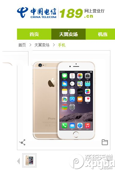 iphone6 plus电信双4g版网络制式1