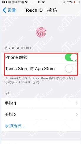 iPhone6/6 plus怎么设置指纹密码？4