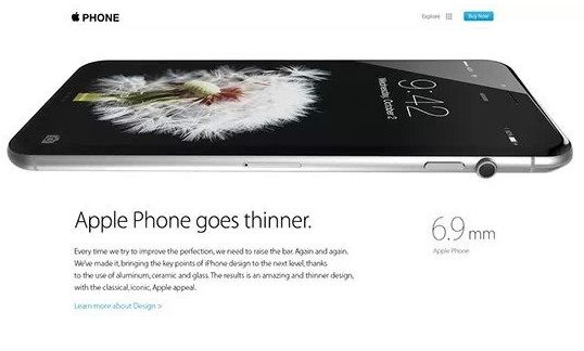 苹果官网iPhone 6S谍照2