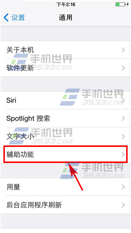 iPhone6Plus隐藏式字幕如何开启2