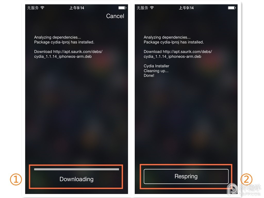 iOS8完美越狱设备安装/更新Cydia教程1