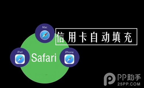 如何使用相机自动为Safari添加信用卡信息？1