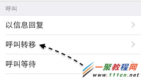 iPhone6呼叫转移怎么设置?1