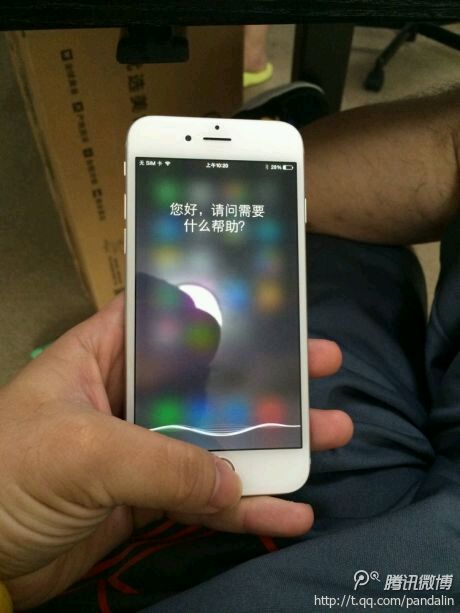 iPhone 6真机外观2