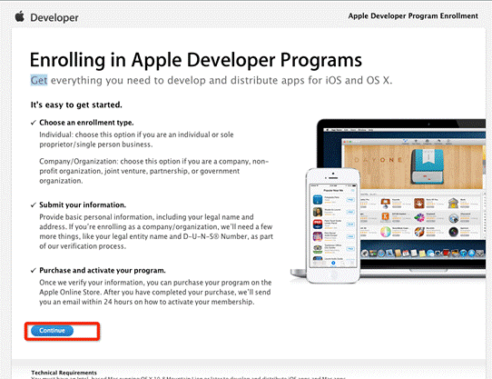 注册iOS8苹果付费开发者账号2