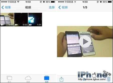 iPhone快速查询手机中视频方法总结2