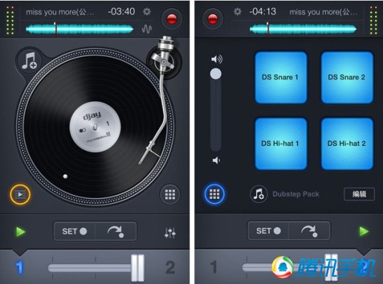 iOS顶级DJ混音打碟应用djay 24