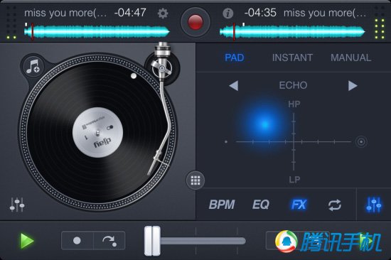 iOS顶级DJ混音打碟应用djay 23