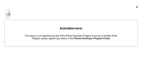 ios7激活出错解决方法1