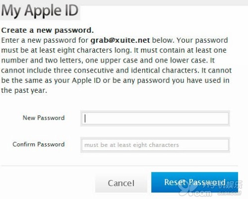 Apple ID帐号被盗，如何重设密码？5