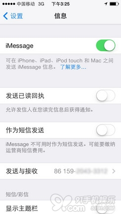 教你简单实现iPhone 5s/5c使用移动3G网络14