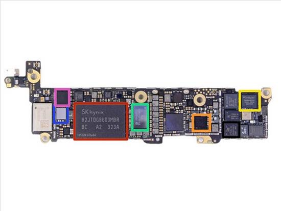 64GB版金色iPhone 5s拆解15