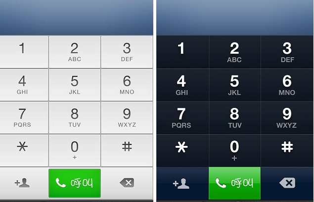 iOS6拨号键盘怎么变回iOS5老版1