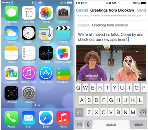 IOS7全新设计的UI和交互1
