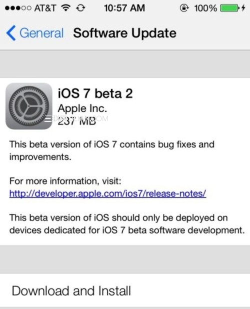 ios7 beta2更新了哪些新功能1