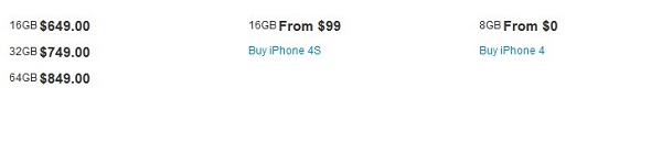 iphone5美国裸机价格揭晓2