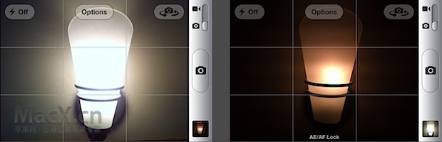 如何使用iPhone相机的 AE/AF锁定功能2