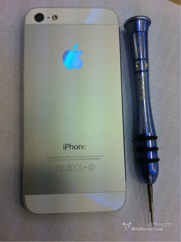 iphone5更换耳机排线2