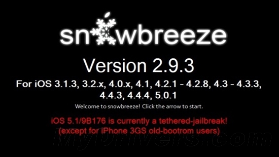 iOS 5.1不完美越狱Sn0wBreeze 2.9.3更新1