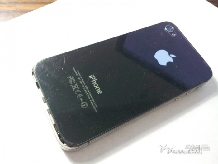 iphone4s屏碎、拆机分解、黑洗白3