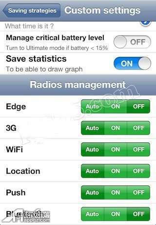 BattSaver：iPhone设备最理想的省电插件3