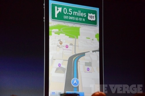 iphone全新开发的Maps地图1