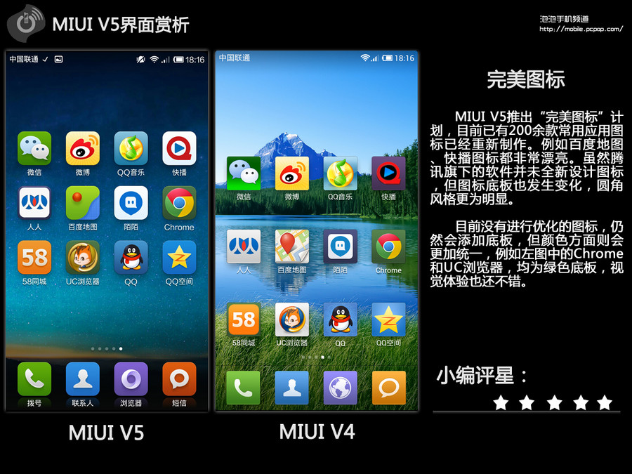 MIUI V5"威武"体验:完美图标最大亮点!10