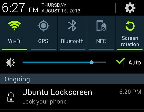 在安卓手机系统使用Ubuntu锁屏界面攻略3