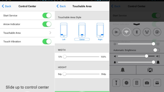 让Android手机体验iOS 7控制中心的Control Center2