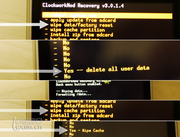 三星S5830利用update.zip Root、刷Recovery刷机教程4