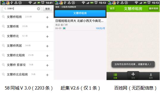 58同城、赶集、百姓网Android APP全面评测12