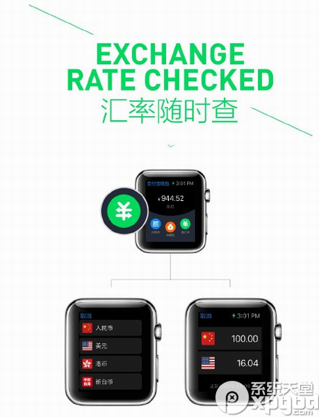 支付宝钱包apple watch版使用教程5