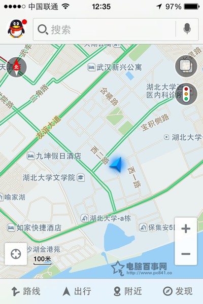 高德地图如何收藏路线1