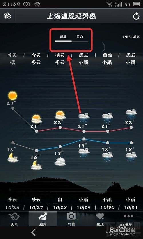 墨迹天气怎么添加城市2