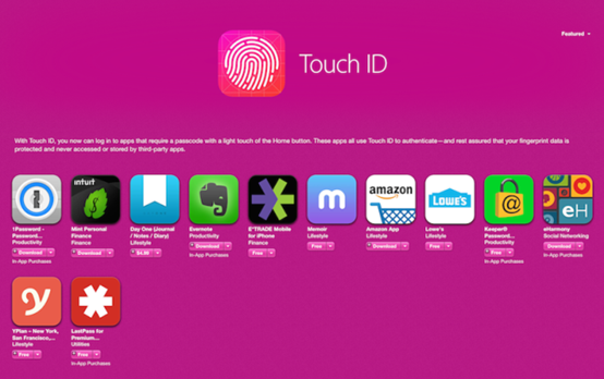 6款利用Touch ID保护敏感信息的应用程序1