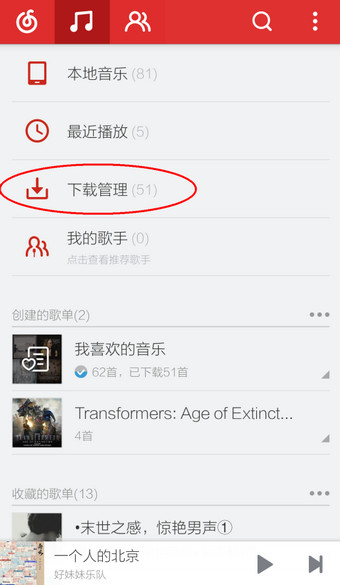 手机网易云音乐下载的歌曲在哪里2
