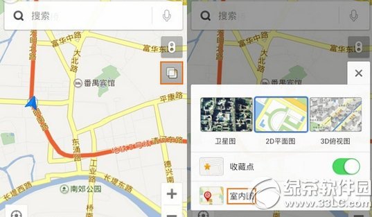 百度室内地图怎么用？1