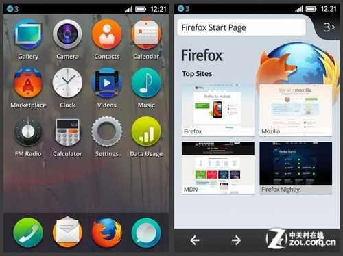 Firefox OS 1.2版共25项新特性1
