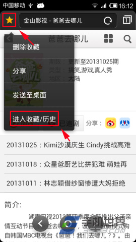 猎豹浏览器手机版如何添加收藏4