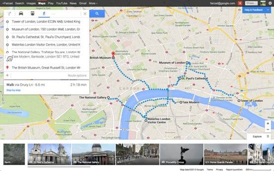 谷歌地图新增四项功能3