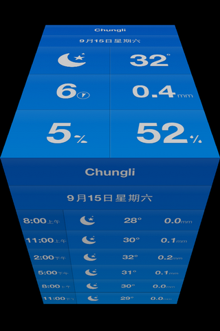 天气魔方“Weathercube”评测2