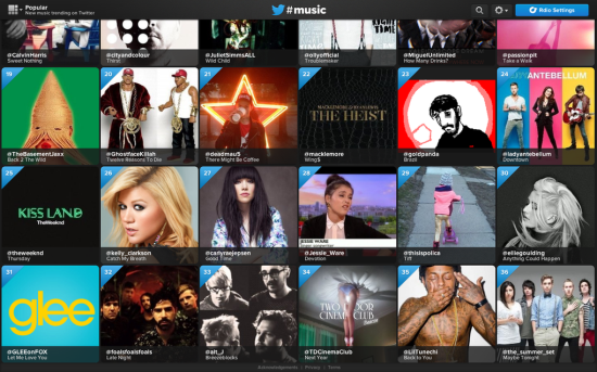 Twitter #Music新服务的体验5
