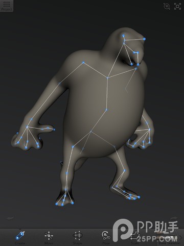 《123D Creature》轻松完成3D建模5