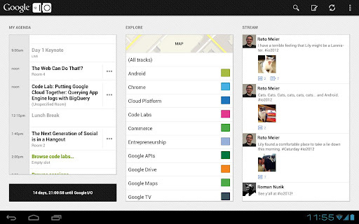GoogleI/O 2012应用上架 可观看视频直播2