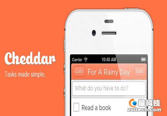iOS Cheddar：傲视一切任务管理应用1