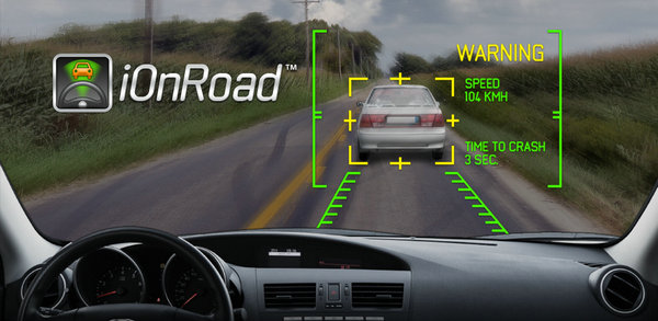 利用AR技术的智能汽车防撞系统:iOnRoad2