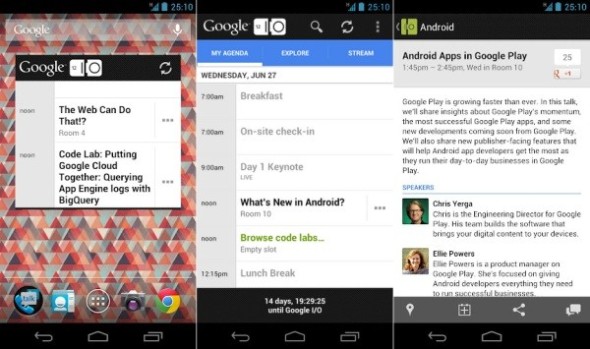 GoogleI/O 2012应用上架 可观看视频直播3