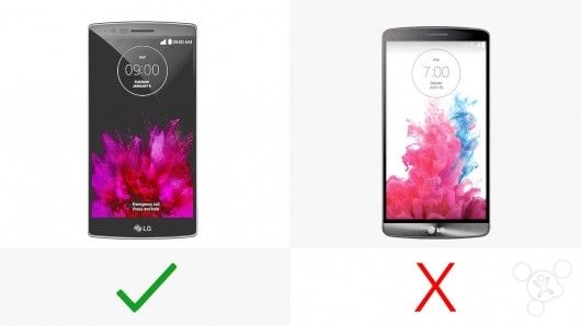 LG G Flex 2对比LG G35